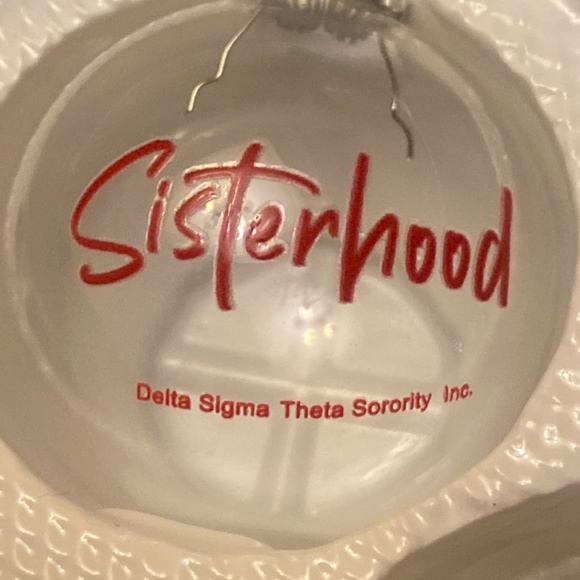 Delta Sigma Theta Sorority,Inc. Christmas ornaments 6 pack - Picture 6 of 7